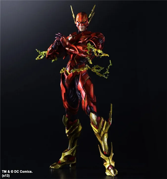 25 см фильм DC Super Hero играть арт Тай фигурки Красный флэш фигура игрушки куклы