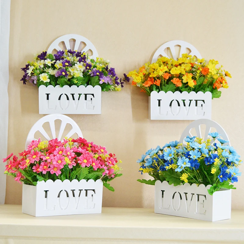 Поддельные Висячие Цветы DIY Искусственные цветы для свадьбы дома вечерние