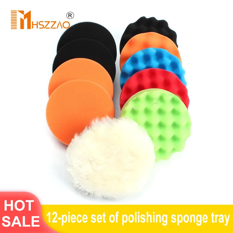 Набор полировальных насадок комплект из 12 предметов 3 дюйма для полировки