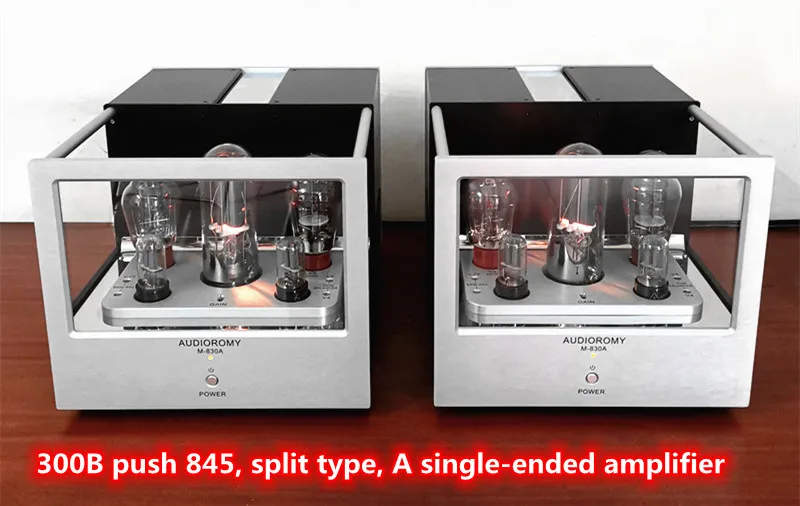 Несимметричный усилитель 250 Вт/300B push 845 HIFI ламповый усилитель/274B * 1 6H8C 2 300B 845*1/ERO