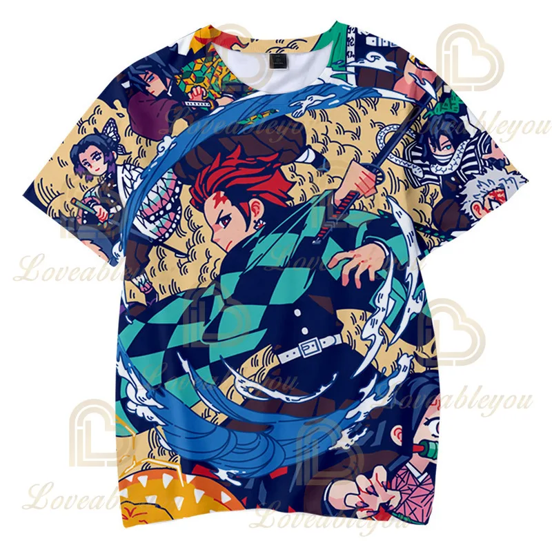 

2021 New Printed 3D Tees Fashion Hip Hop T-Shirt Summer Kids T-shirt Boys Girls 3D Print Comic Casual Short Sleeve Pullover