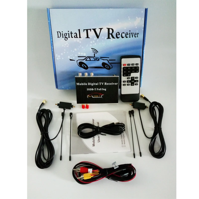 Автомобильный мобильный ТВ-тюнер внешний цифровой ТВ-приемник подходит для