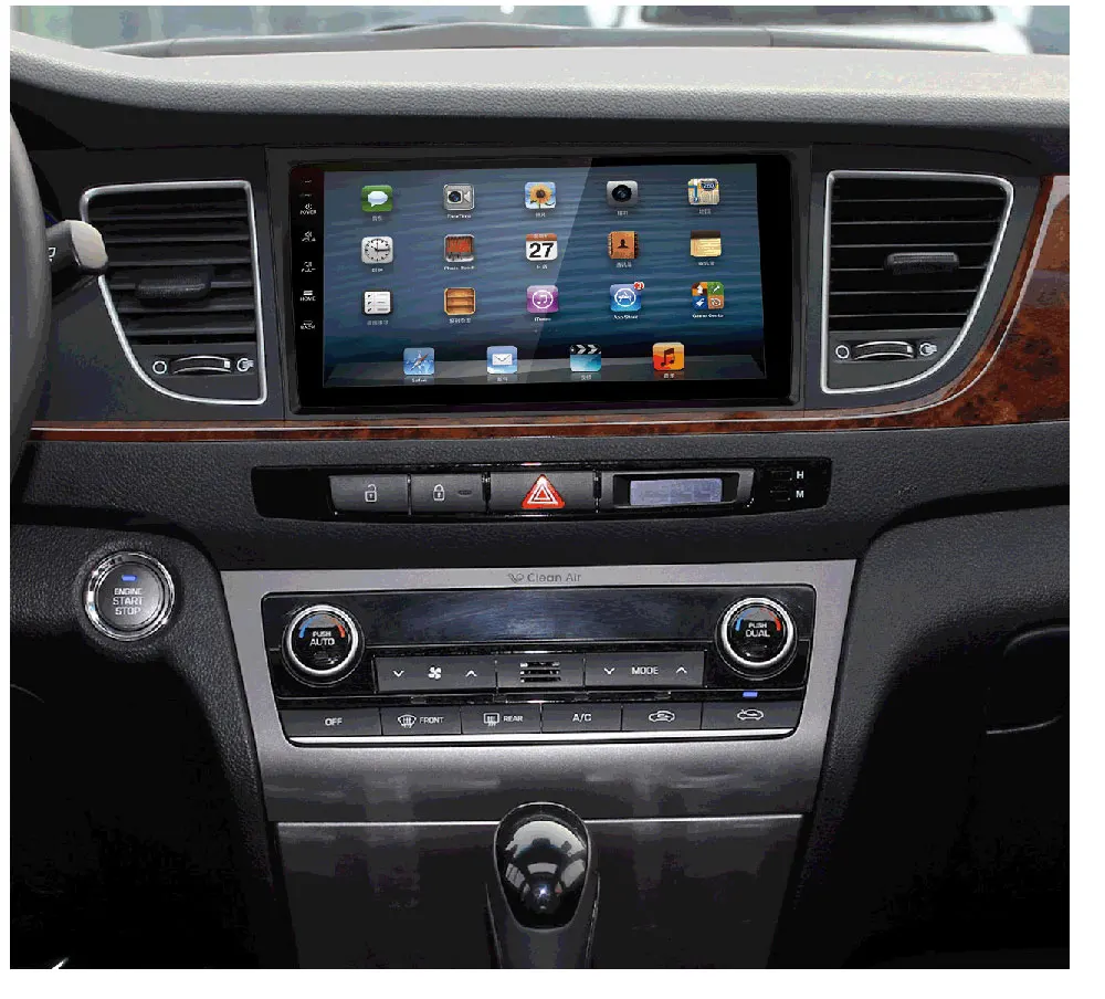 

9 Inch Car Fascia For Hyundai Mistra Fascias Audio Fitting Adaptor Panel Frame Car DVD Frame Dashboard