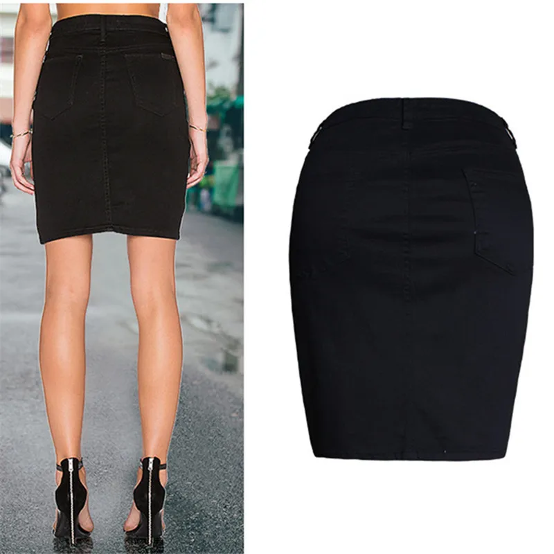 

Plus Size 2020 Women Summer Skirt Fashion Casual Sexy Club Korean Black Mini Skirt Streetwear