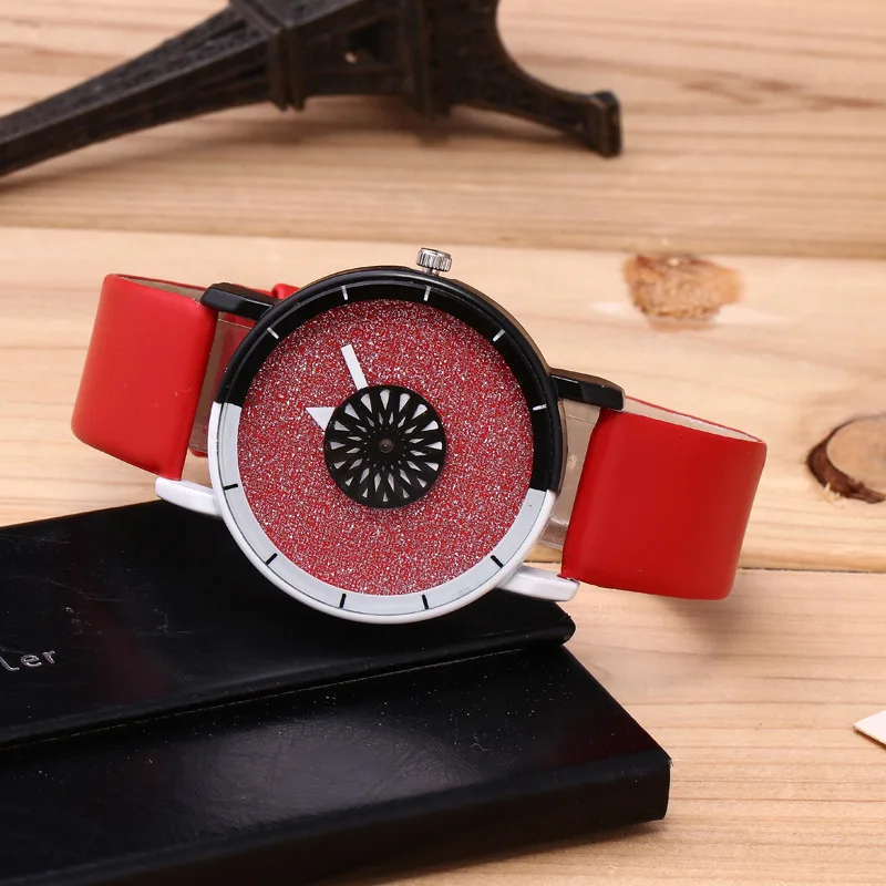 Часы женские кварцевые с кожаным ремешком без логотипа 2020 | Наручные часы