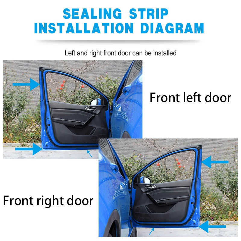 Уплотнитель для автомобильной двери 4 шт. уплотнитель 72310TA0A01 72350TA0A01 72810TA0A01 72850TA0A01