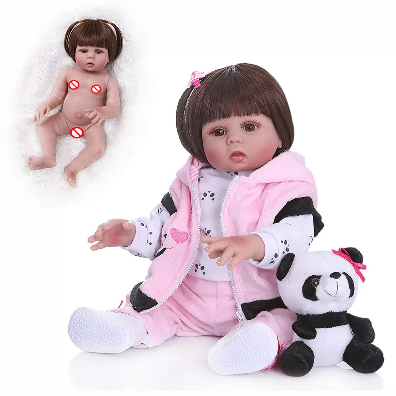 NPK модель младенческой всего тела силикагель вода 48 сантиметров Reborn Baby Doll
