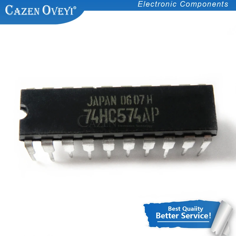 10 шт./лот SN74HC574N SN74HC574 74HC574N 74HC574 DIP-20 новая Оригинальная фотография | Электронные