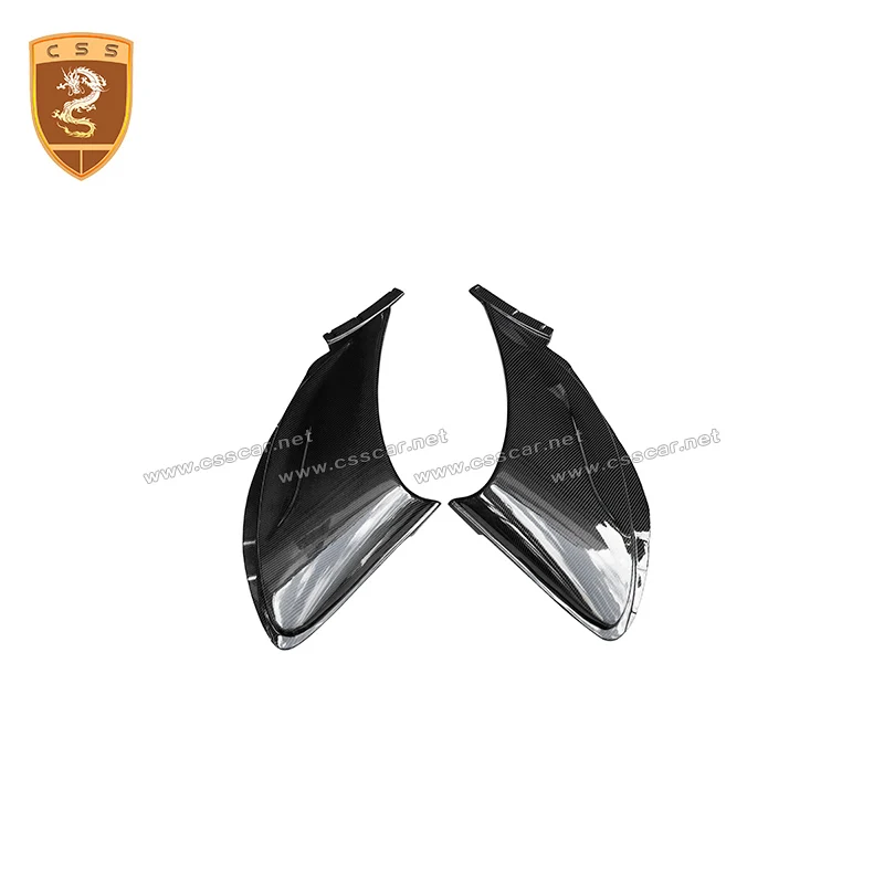 

For Mclaren 14-16 650S Carbon Fiber Rear Fender Side Vent Glossy Air Duct Intake