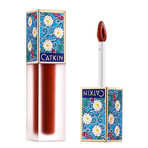 Помада для губ CATKIN LONGLASTING SEMI-MATTE LIPSTICK стойкая полуматовая жидкая - купить по
