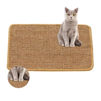 cat scratching pad natural sisal anti slip cat scratching sleeping pad for protecting furniture legs carpets sofa toy protector