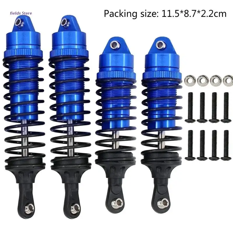 

Car Metal Kit Racing Car Parts Durable Shock Absorber for stampede 4x4 Model Car