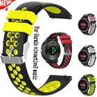 20 мм силиконовые ремешки для часов для Garmin vivoactive3 музыка ремешок сменный Браслет для смарт-часов Garmin vivoactive 3 Ремешок Браслет