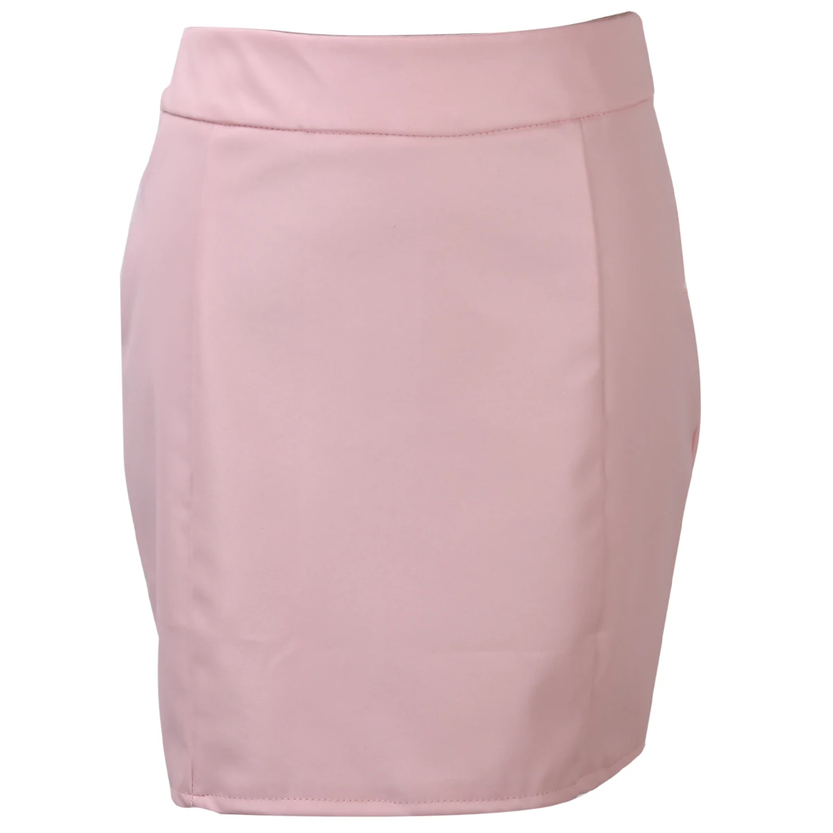 

Streetwear Women Sexy Leather Bandage Bodycon Skirt High Waist Solid Pencil Short Mini Skirt Summer Autumn