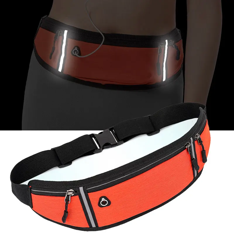 2021 New Running Sports Bag Men Women Outdoor Jogging Waist Pocket Waterproof Cycling Gym Mobile Phone Belt Pack Pouch | Спорт и