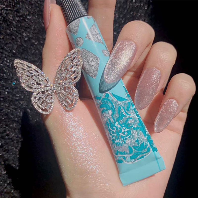 7 г жидкий хайлайтер Золотая синяя Палетка для макияжа Блестящий Блеск