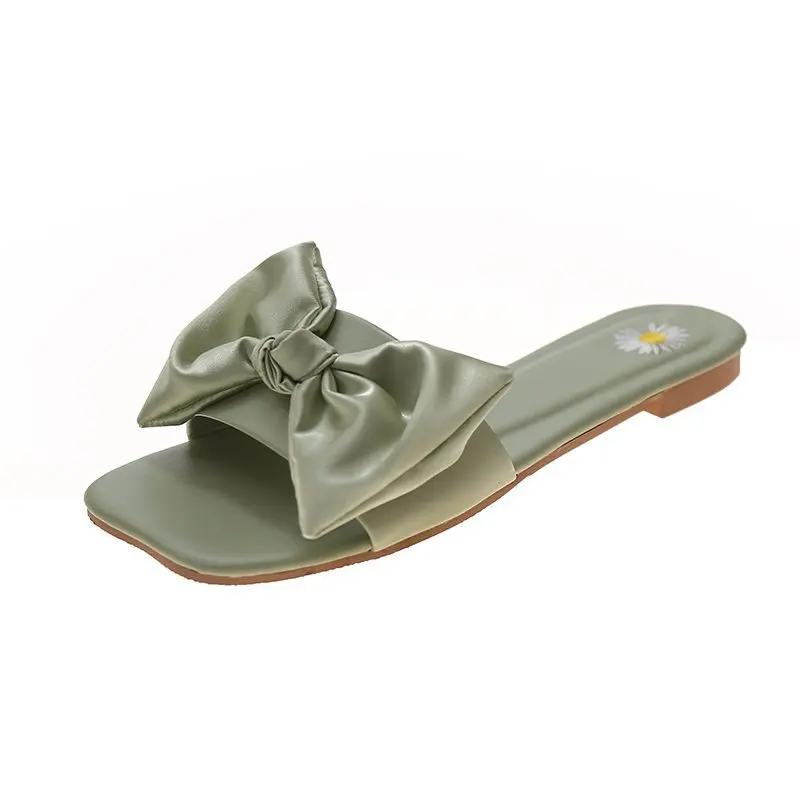 

Shoes Rubber Flip Flops Slippers Soft Slipers Women Luxury Slides Butterfly-Knot Hawaiian Comfort Summer Flat 2021 Designer Basi