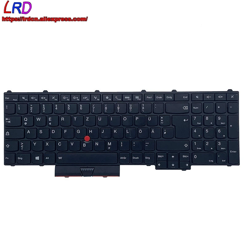 

Not New DE GR German Backlit Keyboard for Lenovo Thinkpad P50 P70 P51 P71 Laptop 00PA382 00PA300