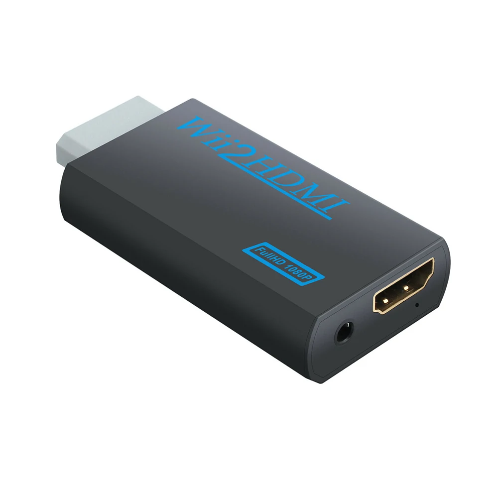 Адаптер конвертер для wii в HDMI 1080p HD tv аудио 3,5 мм кабель для wii в HDMI видео конвертер поддерживает Вход игровой консоли wii
