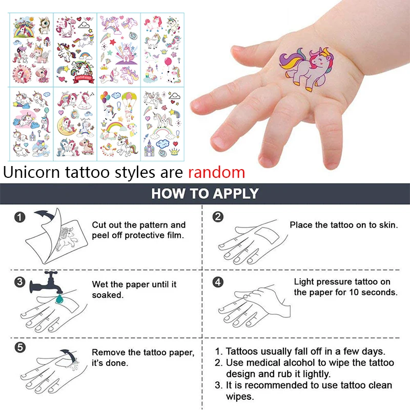 70 шт. декоративные наклейки в виде единорога для девочек | Дом и сад