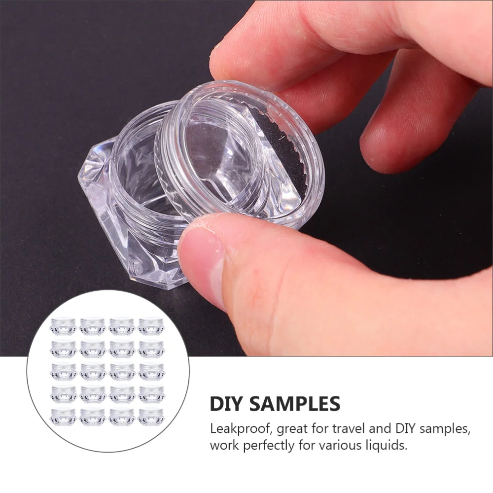

32pcs Useful Travel Cosmetics Box Portable Travel Lotion Box for Travel (White)