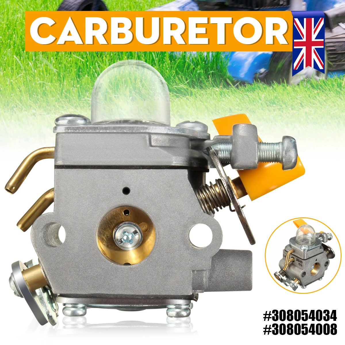 Карбюратор Ryobi Homelite для ZAMA 308054034 308054003 308054028 308054015 2 шт./1 шт.|Карбюраторы| |