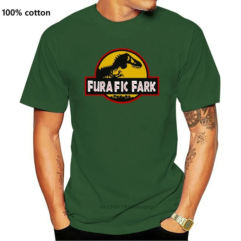 

Furafic Fark T Shirt Cool Top Designer Costume Graphic Black Park Dinasour Monster