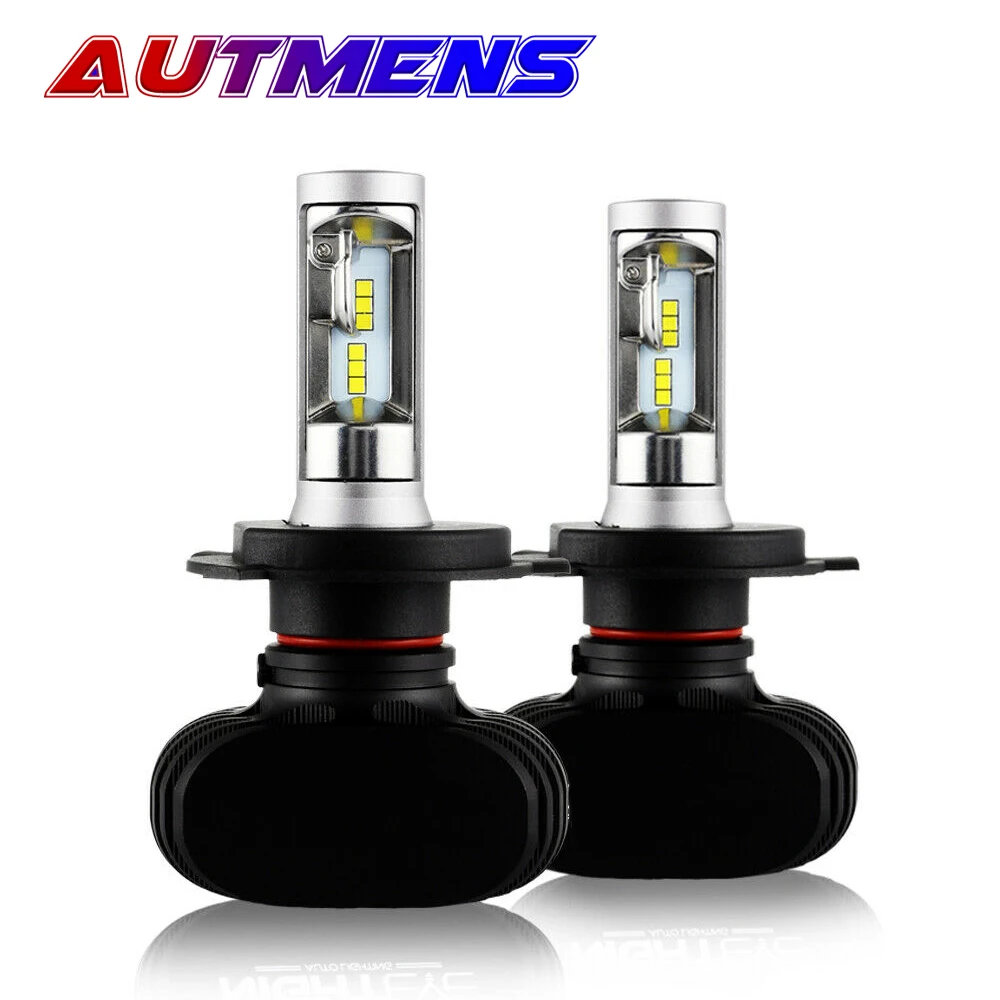 2 светодиодный т. Автомобильные светодиодные лампы H1 H4 H7 H11 12 в 6000 лм | Светодиодные