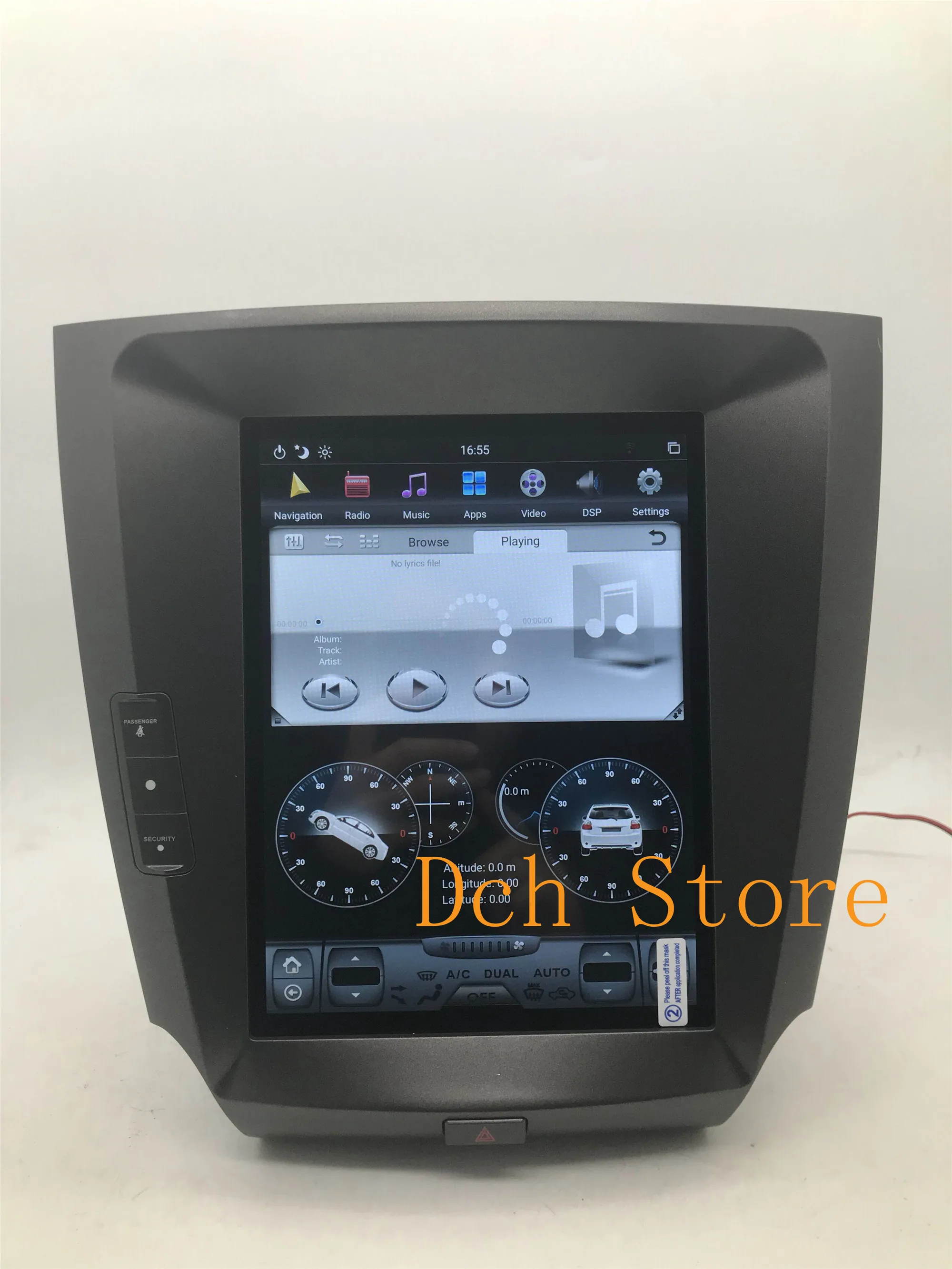 Вертикальный автомобильный DVD GPS навигатор в стиле tesla на Android 10 4 для lexus IS IS200 IS250