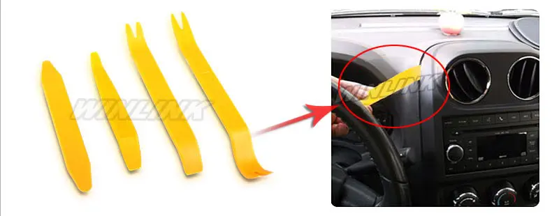 Бесплатная доставка! 4 ш Установить набор инструментов разбирать автомобильный