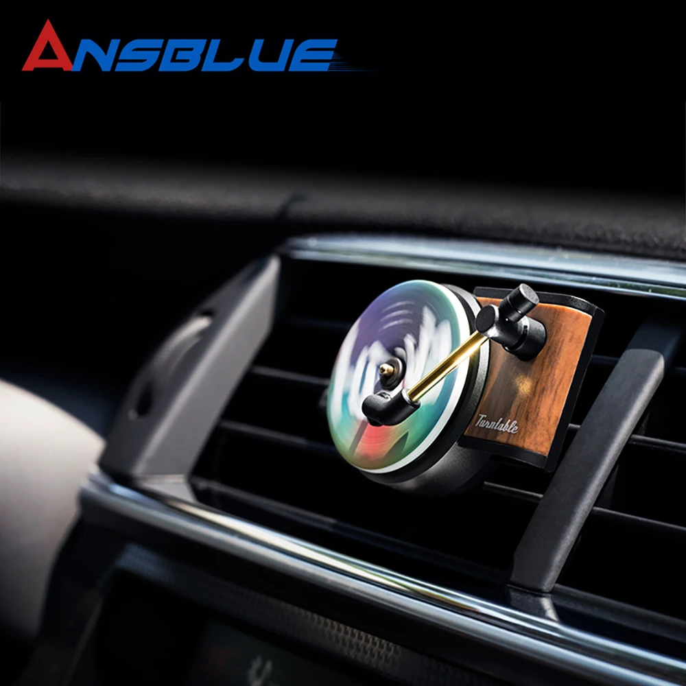 Духи Авто Ретро Автомобильная запись плеер форма Устранение запаха освежитель