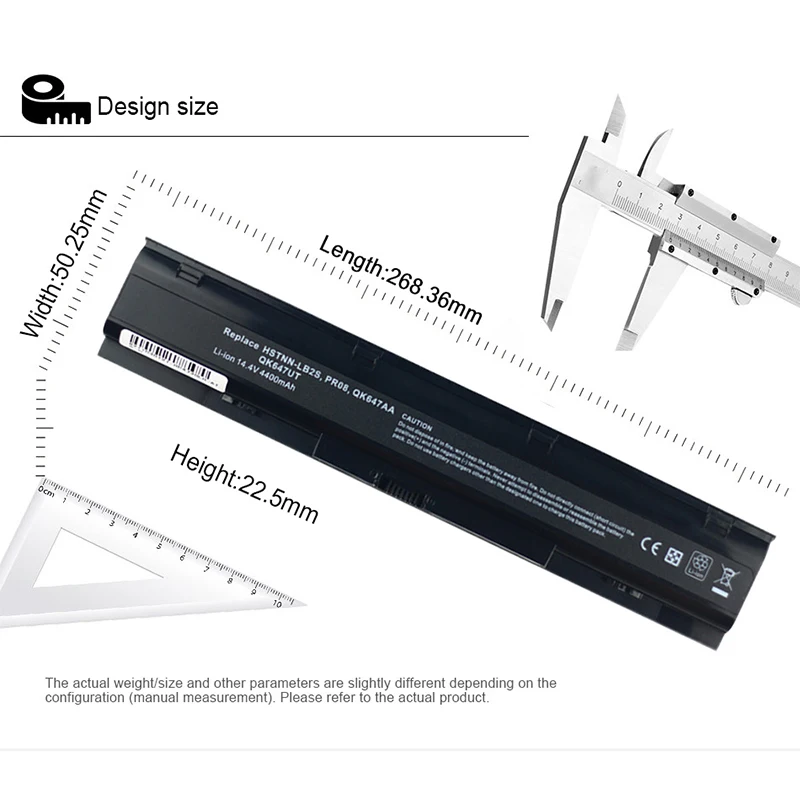 Аккумулятор для ноутбука HP Probook 4400 s 4730s Series 4740 633734 141 151 421 001 633807 мАч|Аккумуляторы