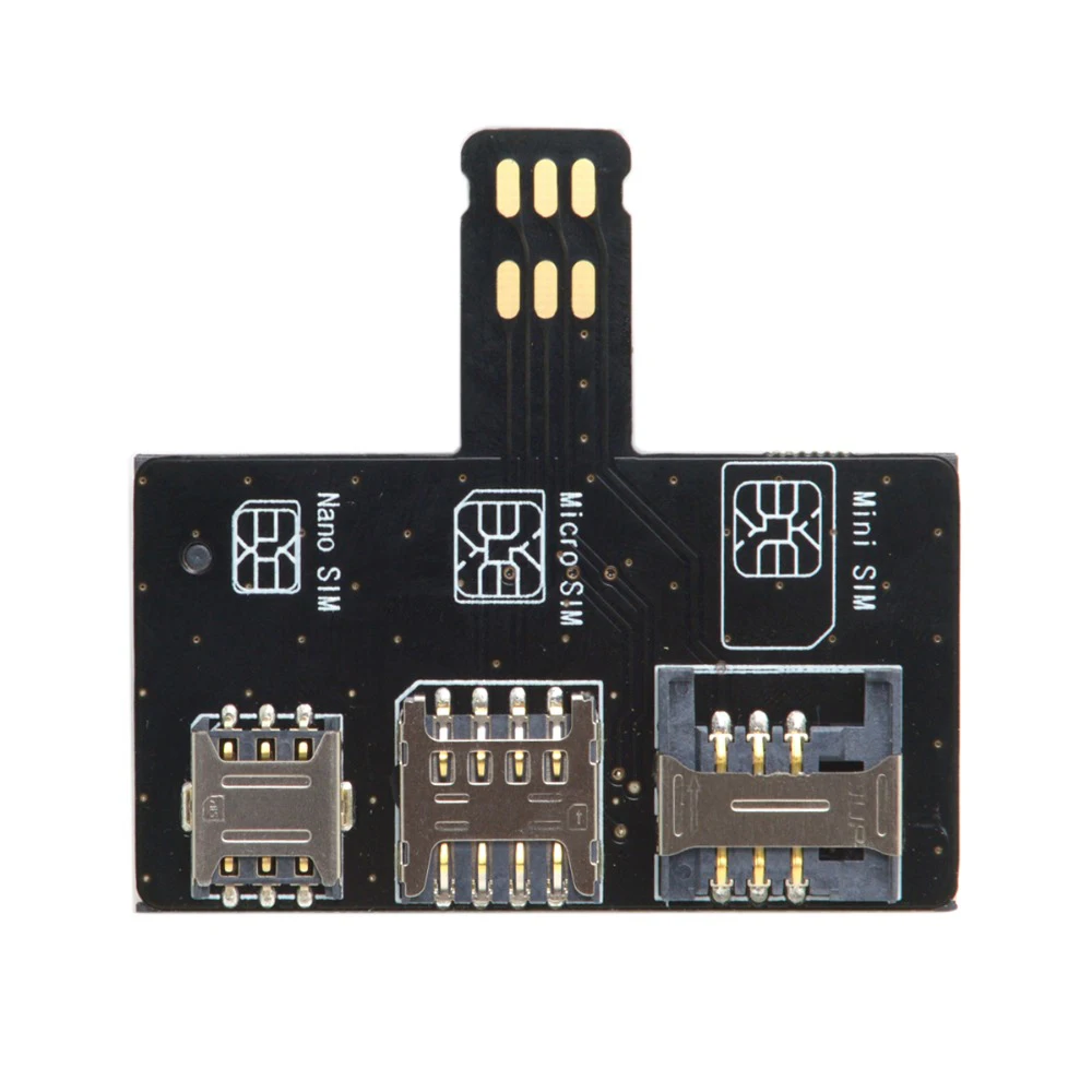 

SIM Activation Tools Card Converter to Smartcard IC Card Extension for Standard Micro SIM Card and Nano SIM Card Adapter Kit