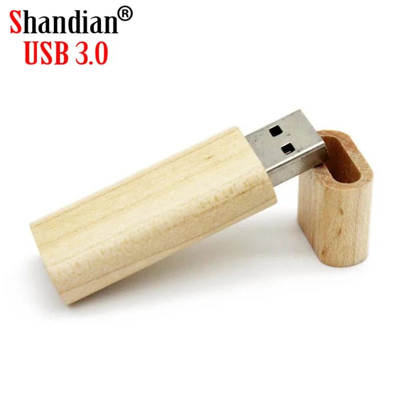 USB-флеш-накопитель SHANDIAN деревянный 4/8/16/32/64 ГБ 1 шт. | Компьютеры и офис