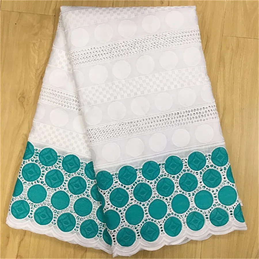Swiss Lace Fabric Cotton Suisse Dry Lace Fabrics High Quality Dubai Fabric Swiss Voile Lace In Switzerland 5yards/lot - Цвет: 6