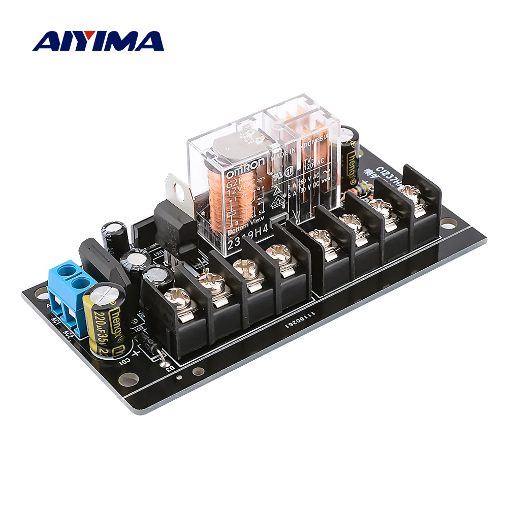 Защитная плата для динамика AIYIMA UPC1237 усилитель стереоколонок защитный модуль с