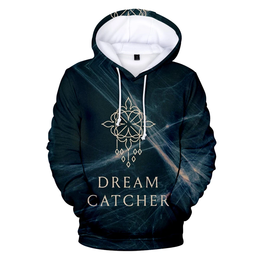 

Повседневная Уличная одежда с 3D принтом, новинка, Ловец снов в стиле K-POP, Скандинавская толстовка с капюшоном и длинными рукавами для мужчин ...