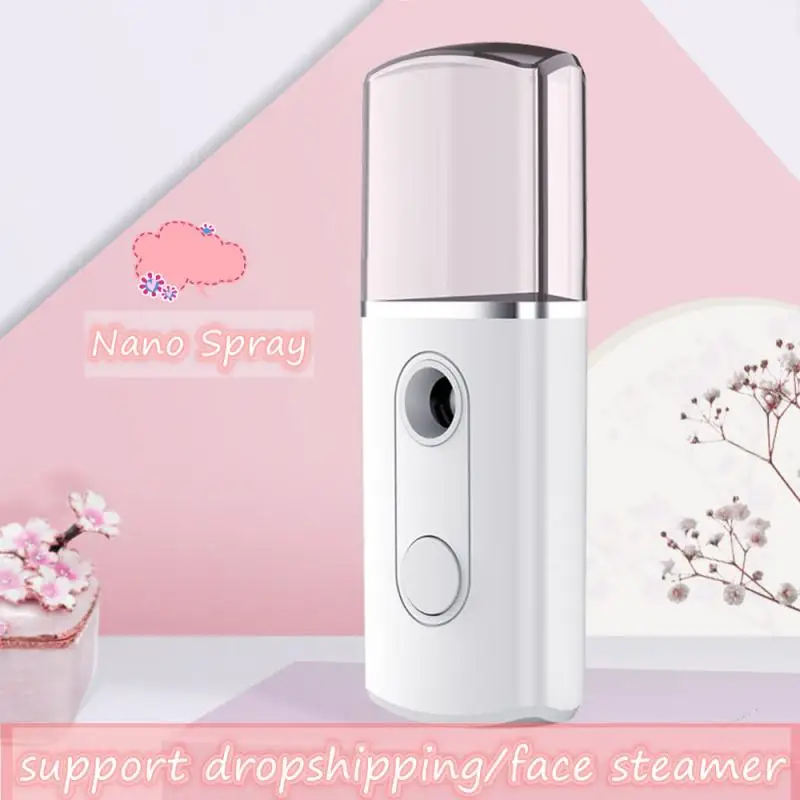 Нано аппарат для паровой бани лица с пульверизатором Портативный мини