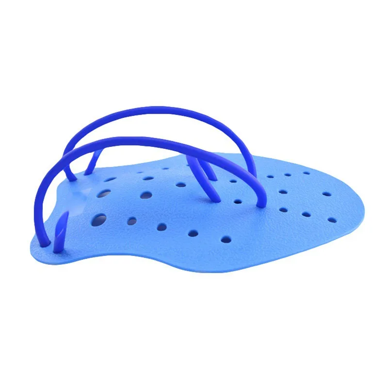 

1 Hand Webbed Gloves Swimming Paddle PVC Adjustable Hand Finned Glove Propeller Water Sports Gloves