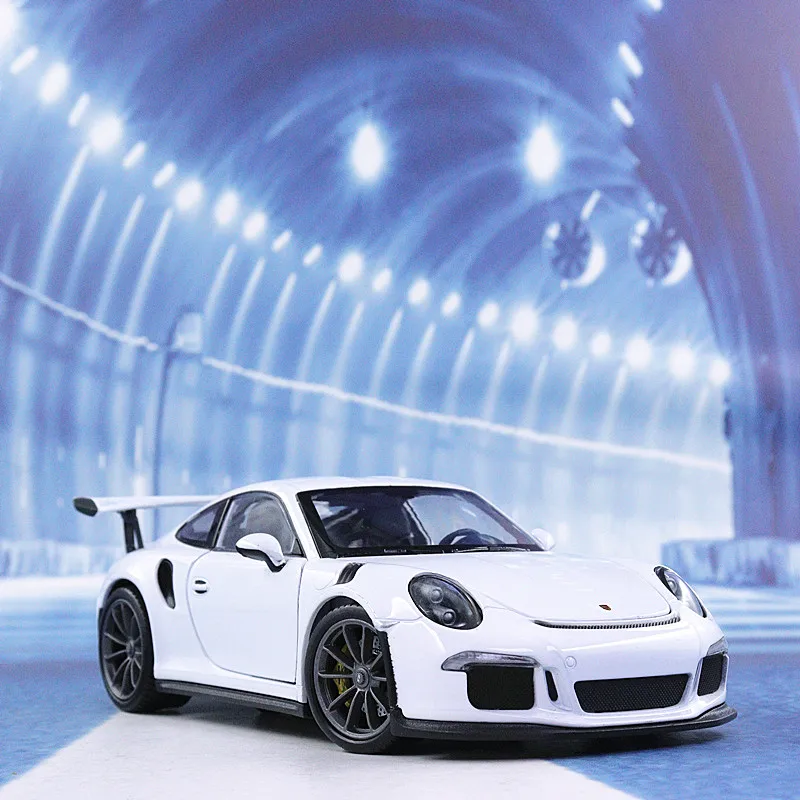Литая под давлением модель автомобиля 1:24 из сплава Porsche 911(997) GT3 RS спортивный