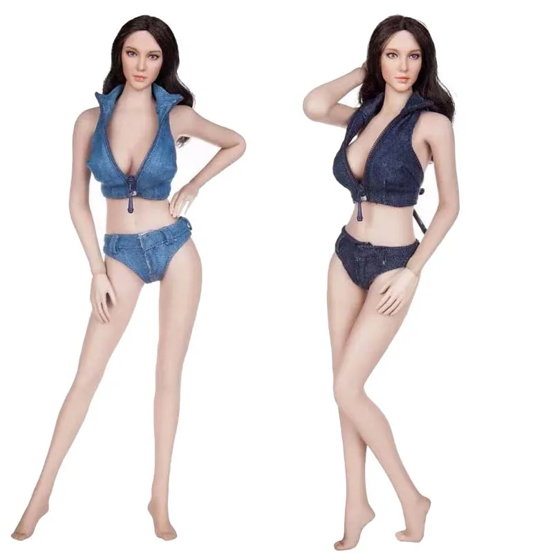 1/6 масштаб женский солдат сексуальный ковбойский костюм с жилетом нижнее белье