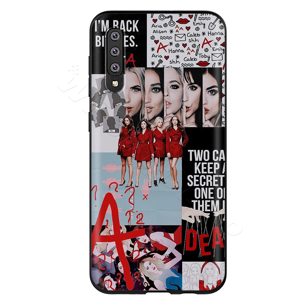 Webbedepp надписью Pretty Little Liars и PLL чехол для samsung Galaxy S7 S8 S9 S10 Edge Plus Note 10 8 9 A10 A20 A30 A40 A50 A60 A70