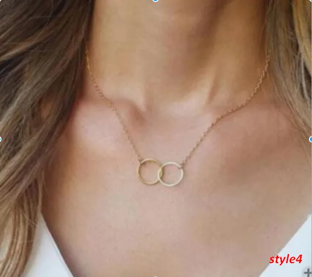 Женское летнее многослойное ожерелье модное с подвеской в виде звезд и сердца из