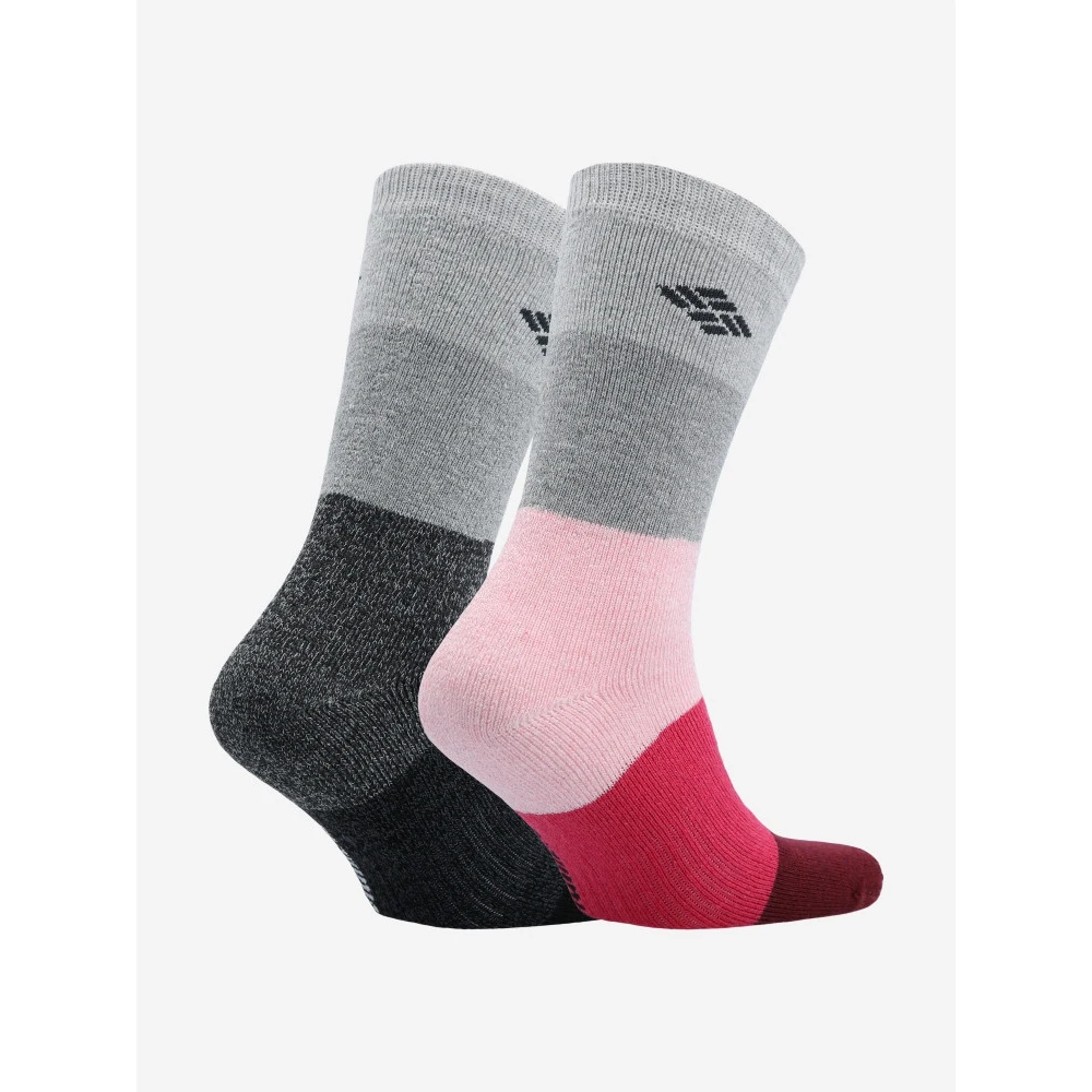 Носки columbia moisture control anklet stripe 2 пары розовый |