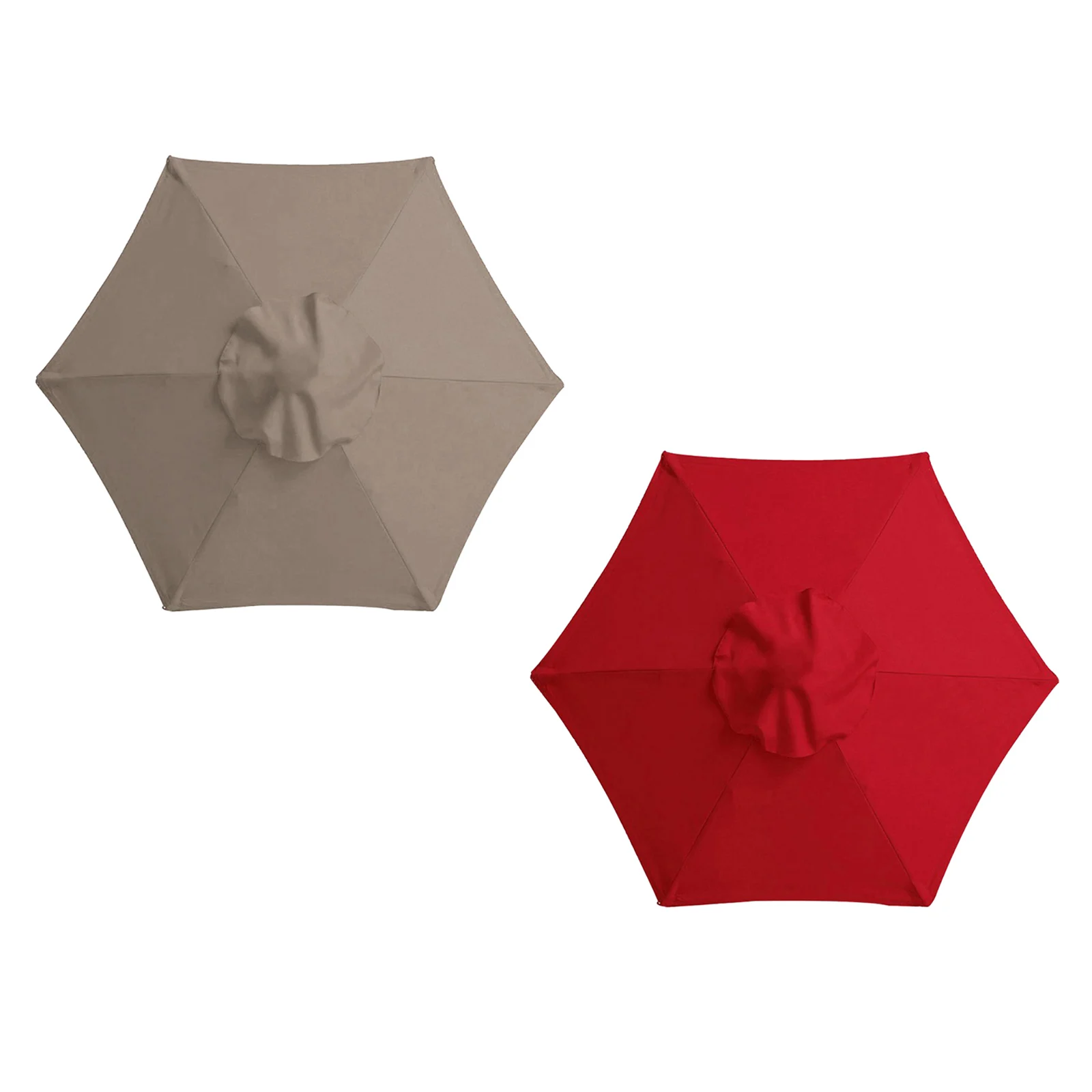 

Patio Umbrella Canopy Garden Replacement Parasol Cover Waterproof Durable Umbrella Zipper Cover Top Cover UV50