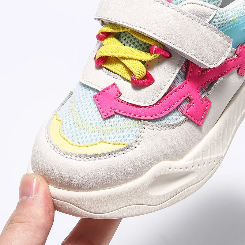 Весенние детские спортивные кроссовки повседневные сетчатые для маленьких