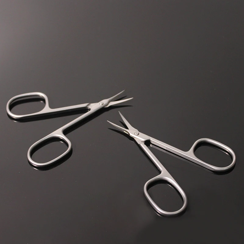 

Pedicure Care Nails Scissor Cuticle Clipper Russian Pliers Scissors Curved Stainless Cuticle Cut Nail Dead Skin Hangnail Remover