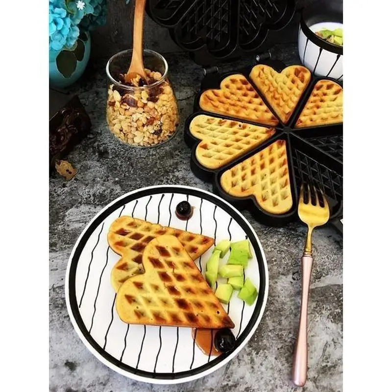 Jual Baking Kue Cetakan Baking Alat Alat DIY Biscuit Cetakan Waffle Cetakan Baking Cetakan Waffle Maker Cookie Cutter Kecil Baking Pan