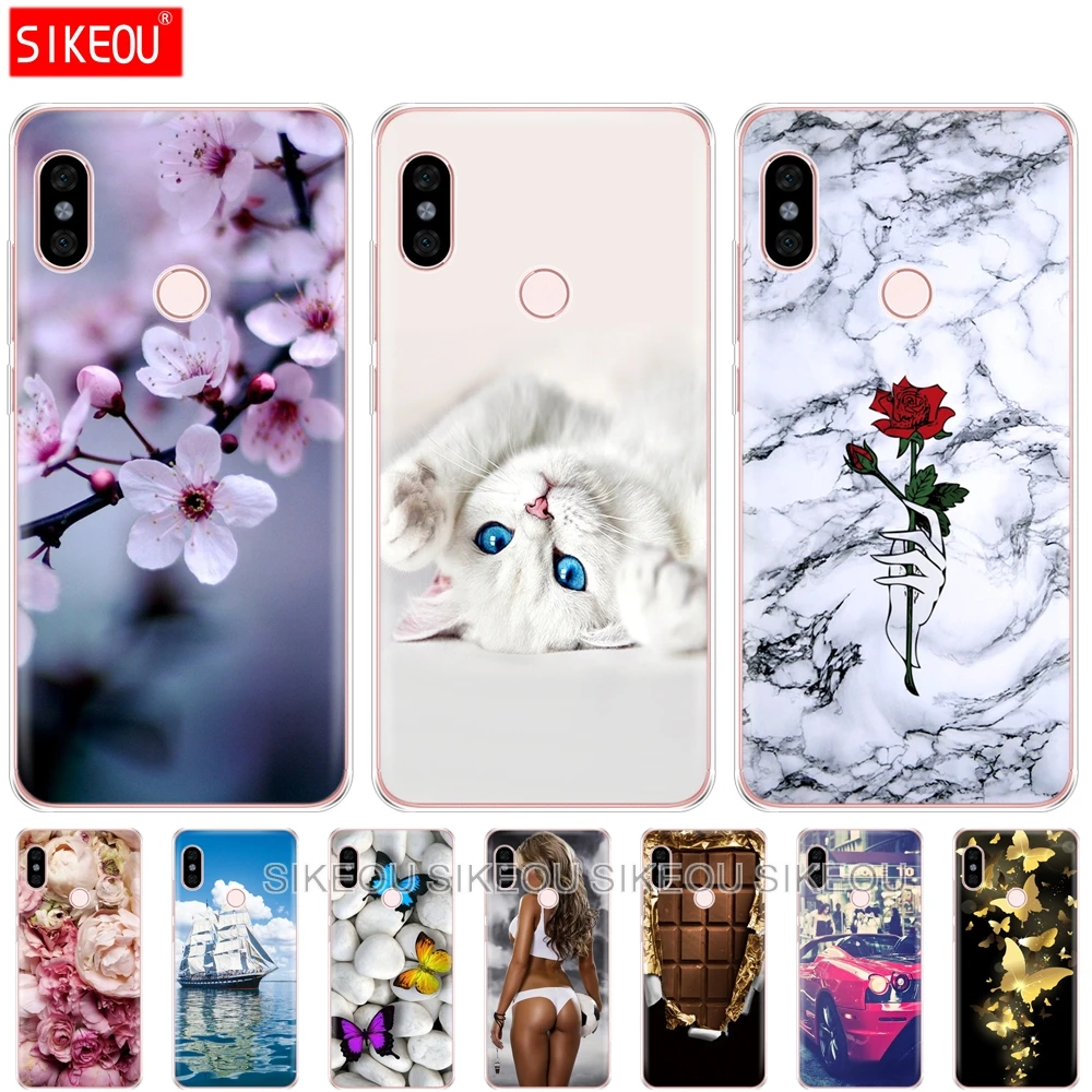 Силиконовый чехол для Xiaomi redmi 5 plus 4x note 4 4X 5A prime pro глобальная задняя крышка