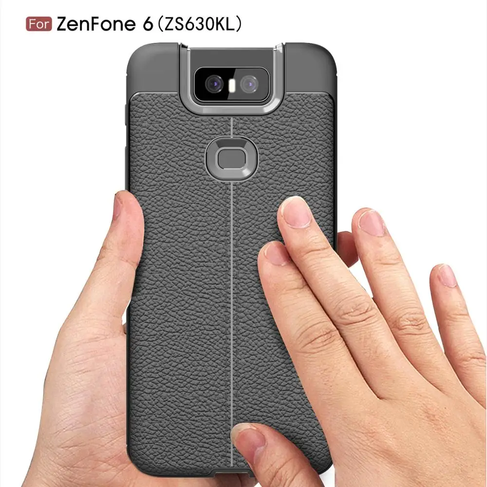 Роскошные кожаные чехлы с зернистой текстурой для ASUS zenfone 3S Max 4 max Plus 4Pro 4selfie 5lite 5Z 6